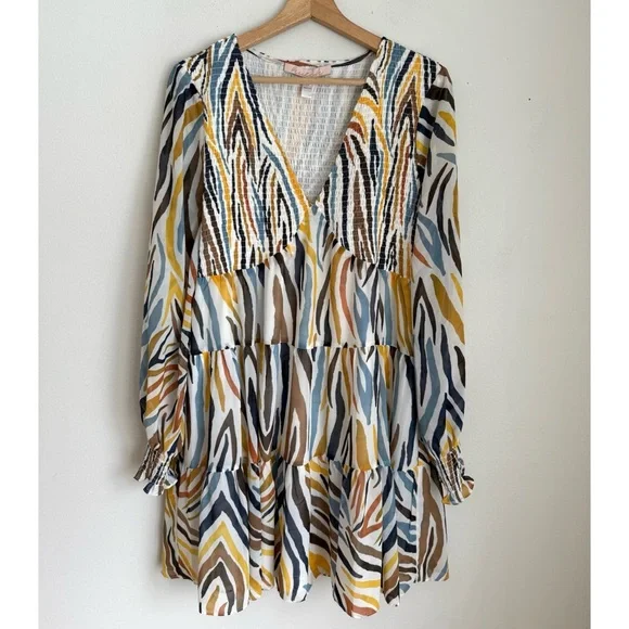 anthropologie flowy dresses NEW Anthropologie Conditions Flowy Mini Slouchy Dolman Balloon Dress main image 0
